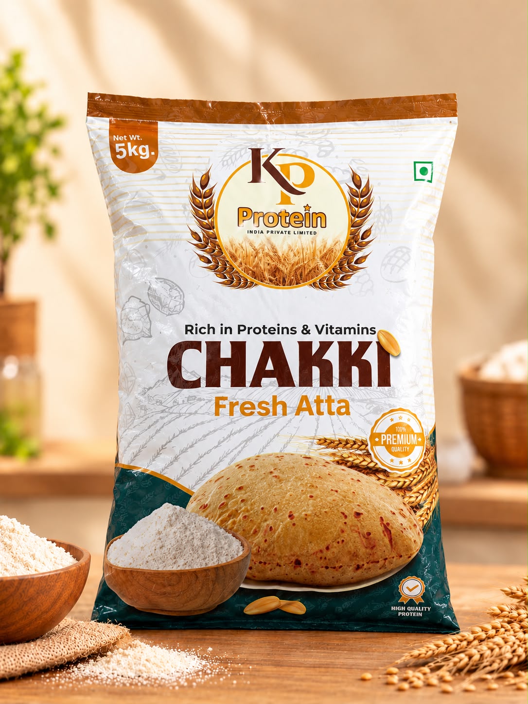 Chakki Fresh Atta - K P Protein