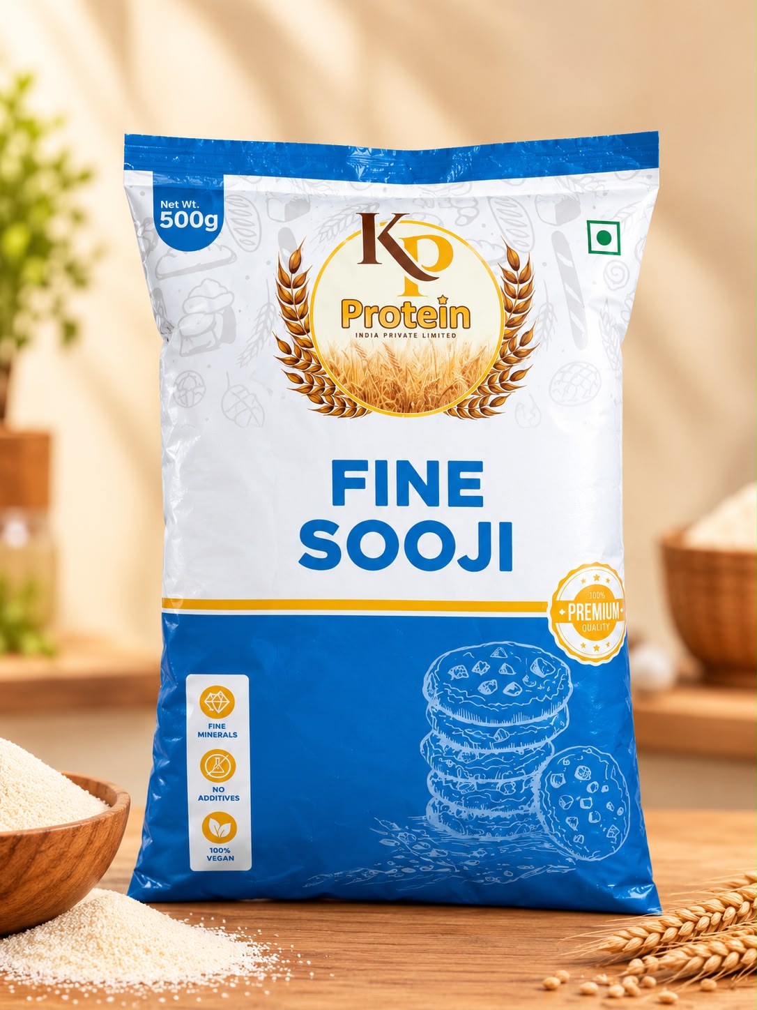 Fine Sooji - K P Protein