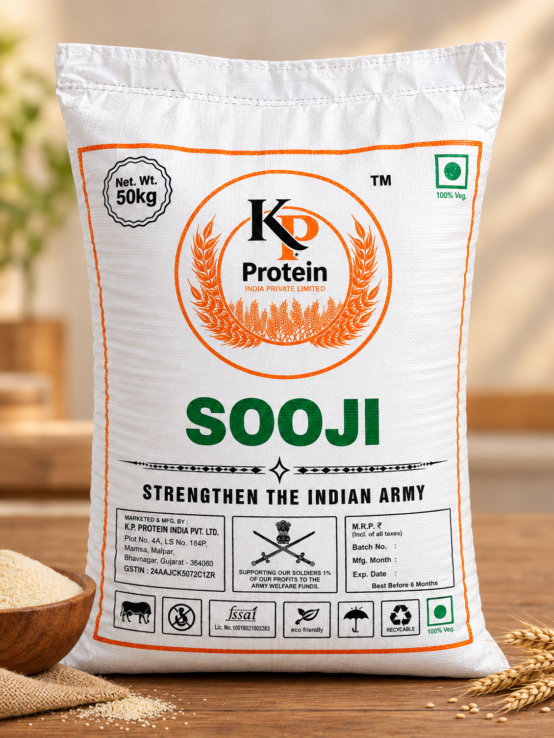 Sooji - K P Protein